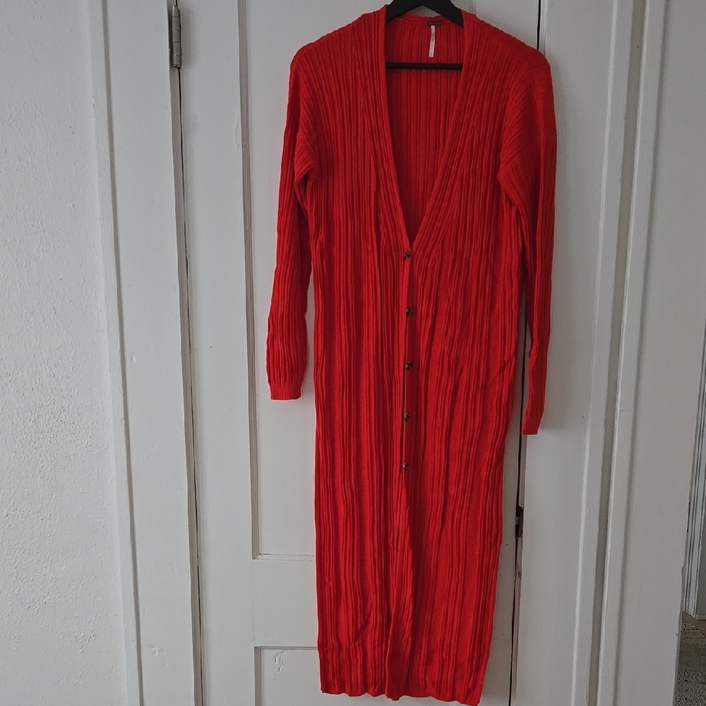 Free People Cardigan Dress